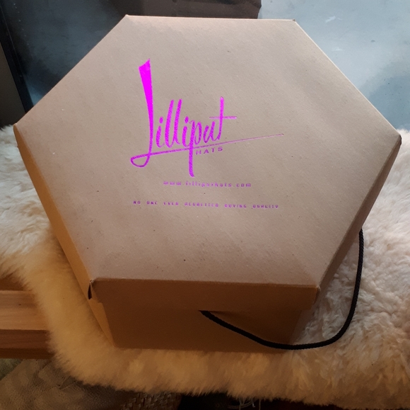 Custom made derby hat- Lilliput hats NWOT - Picture 6 of 14